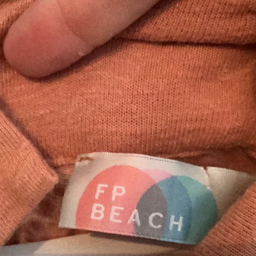 Free People Beach terra cotta puff sleeve dress. Worn a‎ few times